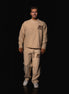 Beige original logo knitted bottoms