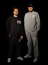 Grey original logo knitted bottoms