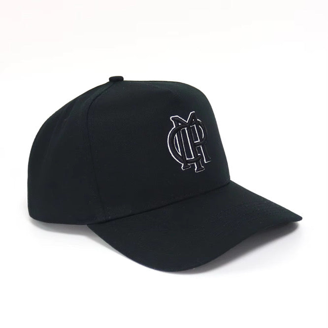 Black Marco Pietro embroided trucker cap