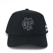 Black Marco Pietro embroided trucker cap